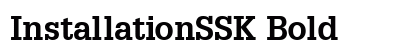 InstallationSSK Bold preview