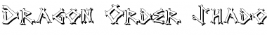 Download Dragon Order Shadow Font