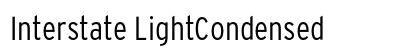 Interstate LightCondensed Preview