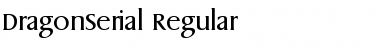 Download DragonSerial Font