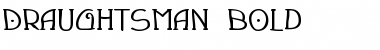 Draughtsman Bold Font