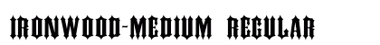 IRONWOOD-Medium Regular preview