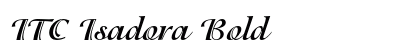 ITC Isadora Bold preview