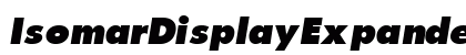 IsomarDisplayExpandedSSK Italic preview