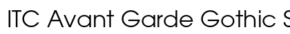 ITC Avant Garde Gothic Std Book Preview