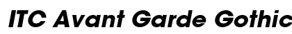 ITC Avant Garde Gothic Std Bold Oblique Preview