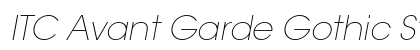 ITC Avant Garde Gothic Std Extra Light Oblique Preview