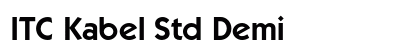 ITC Kabel Std Demi Preview