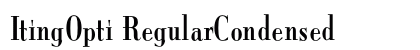 ItingOpti RegularCondensed preview