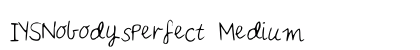 IYSNobodysPerfect Medium preview