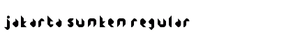 Jakarta Sunken Regular preview