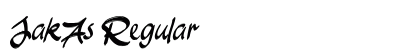JakAs Regular preview