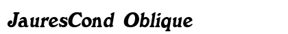 JauresCond Oblique preview