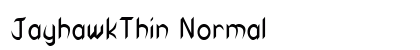 JayhawkThin Normal Preview
