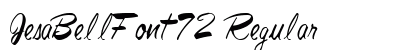JesaBellFont72 Regular preview