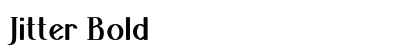 Jitter Bold preview