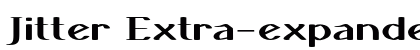 Jitter Extra-expanded Bold Preview