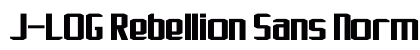 J-LOG Rebellion Sans Normal Regular preview