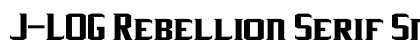 J-LOG Rebellion Serif Small Caps Regular preview