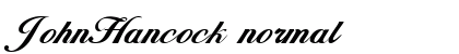 JohnHancock normal Preview