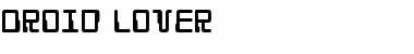 Droid Lover Regular Font