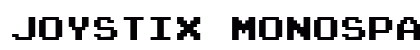 Joystix Monospace Preview