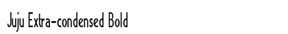 Juju Extra-condensed Bold Preview