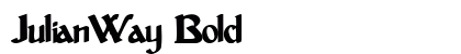 JulianWay Bold preview