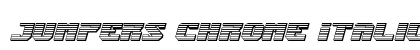 Jumpers Chrome Italic Italic preview