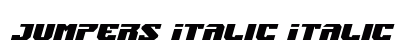 Jumpers Italic Italic preview