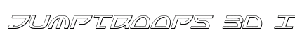Jumptroops 3D Italic Italic preview