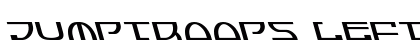 Jumptroops Leftalic Italic preview