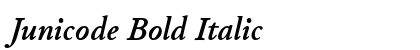 Junicode Bold Italic Preview