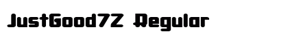 JustGood72 Regular Preview