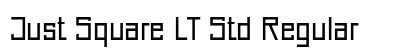 Just Square LT Std Regular Preview