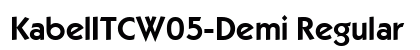 KabelITCW05-Demi Regular preview