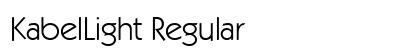KabelLight Regular preview