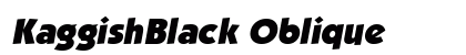 KaggishBlack Oblique preview