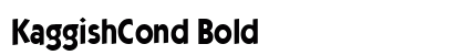 KaggishCond Bold preview