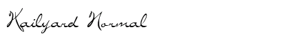 Kailyard Normal preview