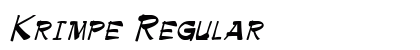 Krimpe Regular preview