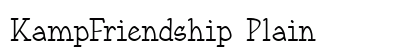 KampFriendship Plain preview
