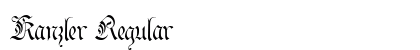Kanzler Regular preview