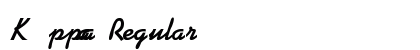Kappa Regular preview
