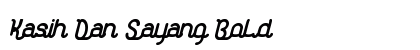 Kasih Dan Sayang Bold preview