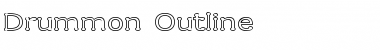 Download Drummon Outline Font