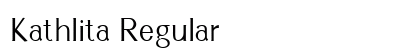 Kathlita Regular preview