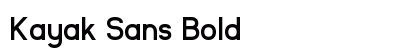 Kayak Sans Bold preview
