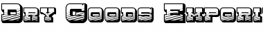 Download Dry Goods Emporium SmC JL Font