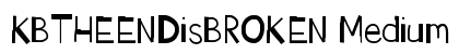 KBTHEENDisBROKEN Medium preview